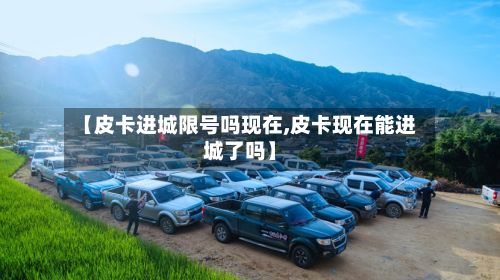 【皮卡进城限号吗现在,皮卡现在能进城了吗】-第2张图片