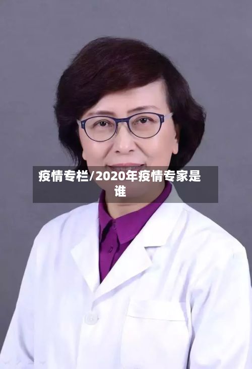 疫情专栏/2020年疫情专家是谁