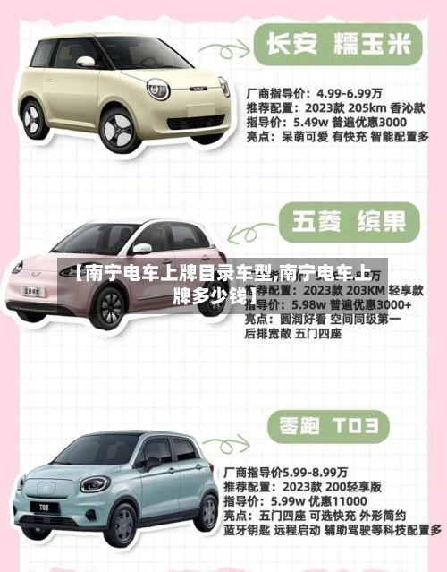 【南宁电车上牌目录车型,南宁电车上牌多少钱】-第2张图片