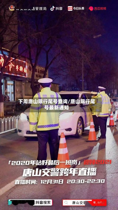 下周唐山限行尾号查询/唐山限行尾号最新通知