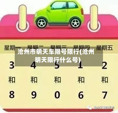 沧州市明天车限号限行(沧州明天限行什么号)