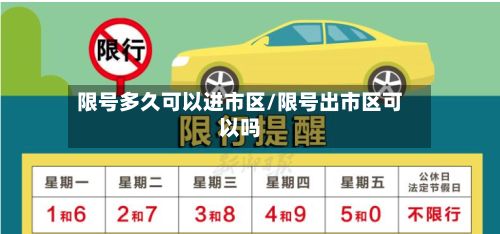 限号多久可以进市区/限号出市区可以吗