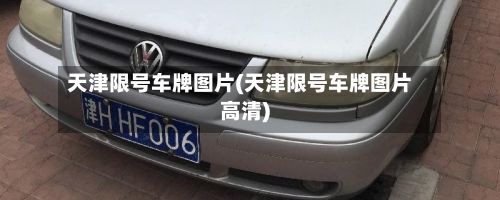天津限号车牌图片(天津限号车牌图片高清)