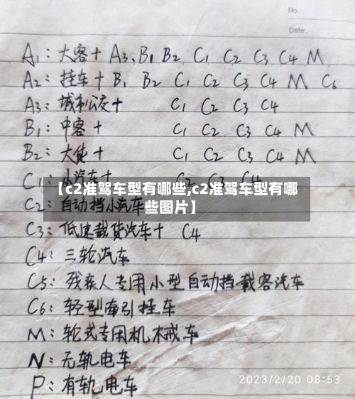 【c2准驾车型有哪些,c2准驾车型有哪些图片】-第2张图片