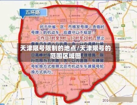 天津限号限制的地点/天津限号的范围区域图