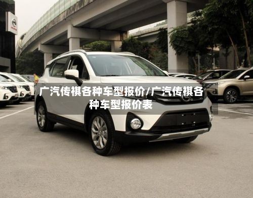 广汽传祺各种车型报价/广汽传祺各种车型报价表-第2张图片