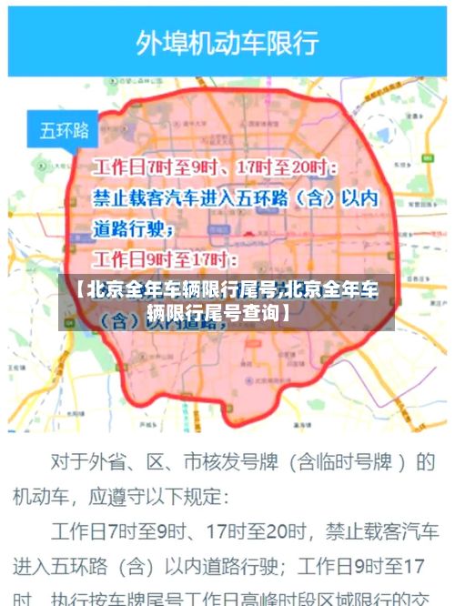 【北京全年车辆限行尾号,北京全年车辆限行尾号查询】