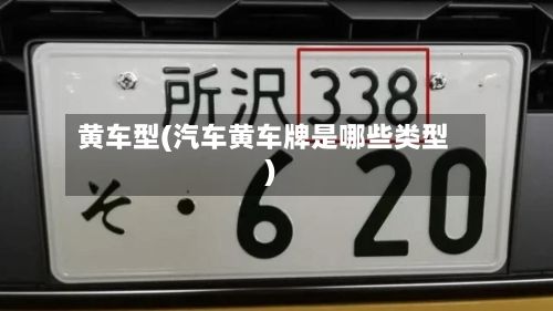 黄车型(汽车黄车牌是哪些类型)-第2张图片