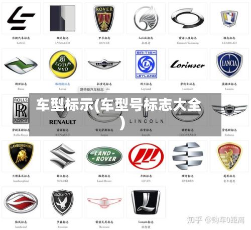 车型标示(车型号标志大全)-第2张图片
