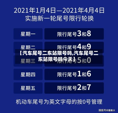 【汽车尾号二东站限号吗,汽车尾号二东站限号吗今天】